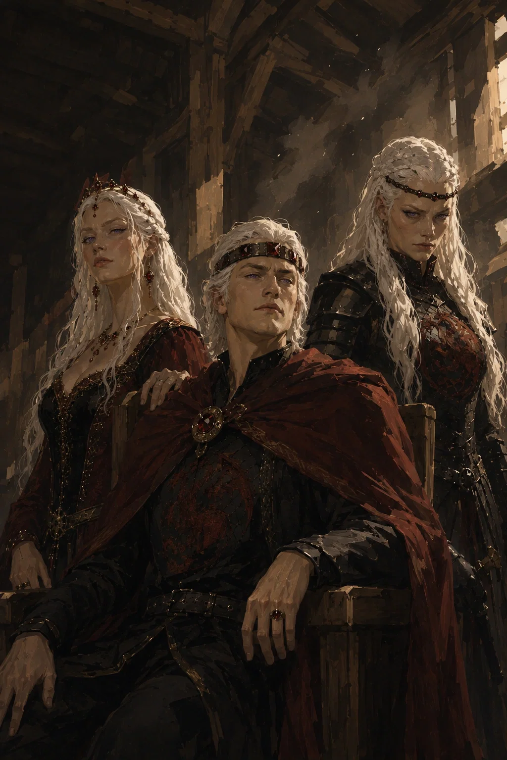 Aegon, Rhaenys & Visenya Targaryen | The Crown's Terms