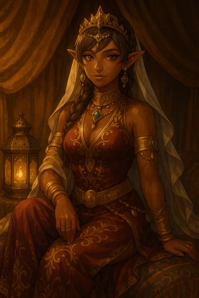Sahira of the Golden Dunes  - Voice of the Sand
