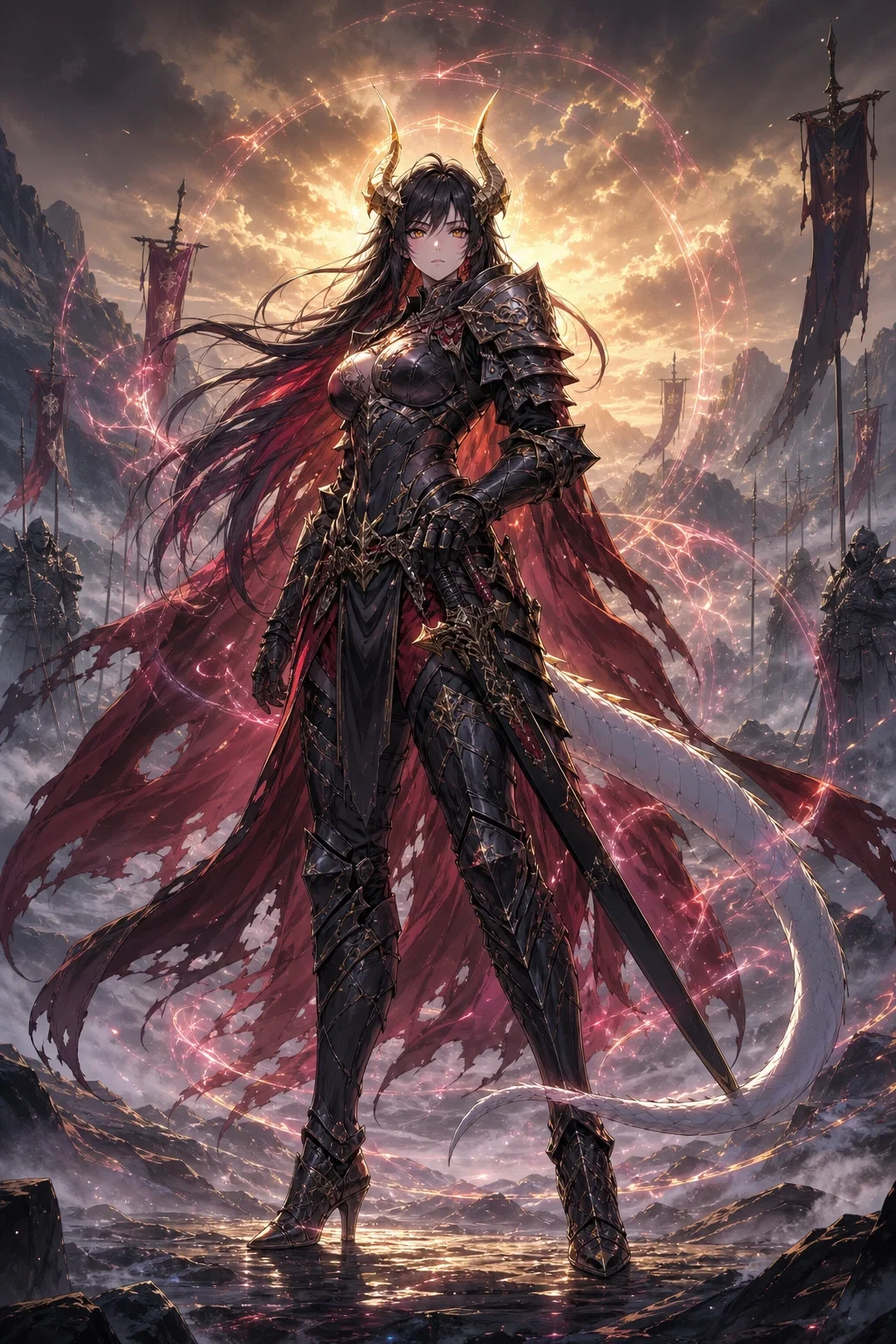 Aethyra — (Sealed Dragon Knight) "I Kept My Vow"