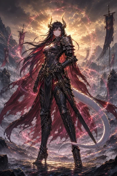 Aethyra — (Sealed Dragon Knight) "I Kept My Vow"