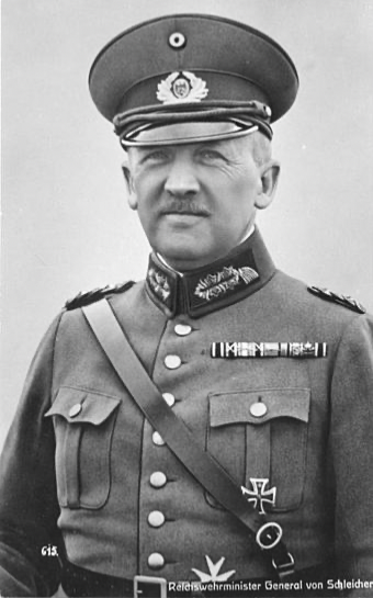 General Kurt Von Schleicher
