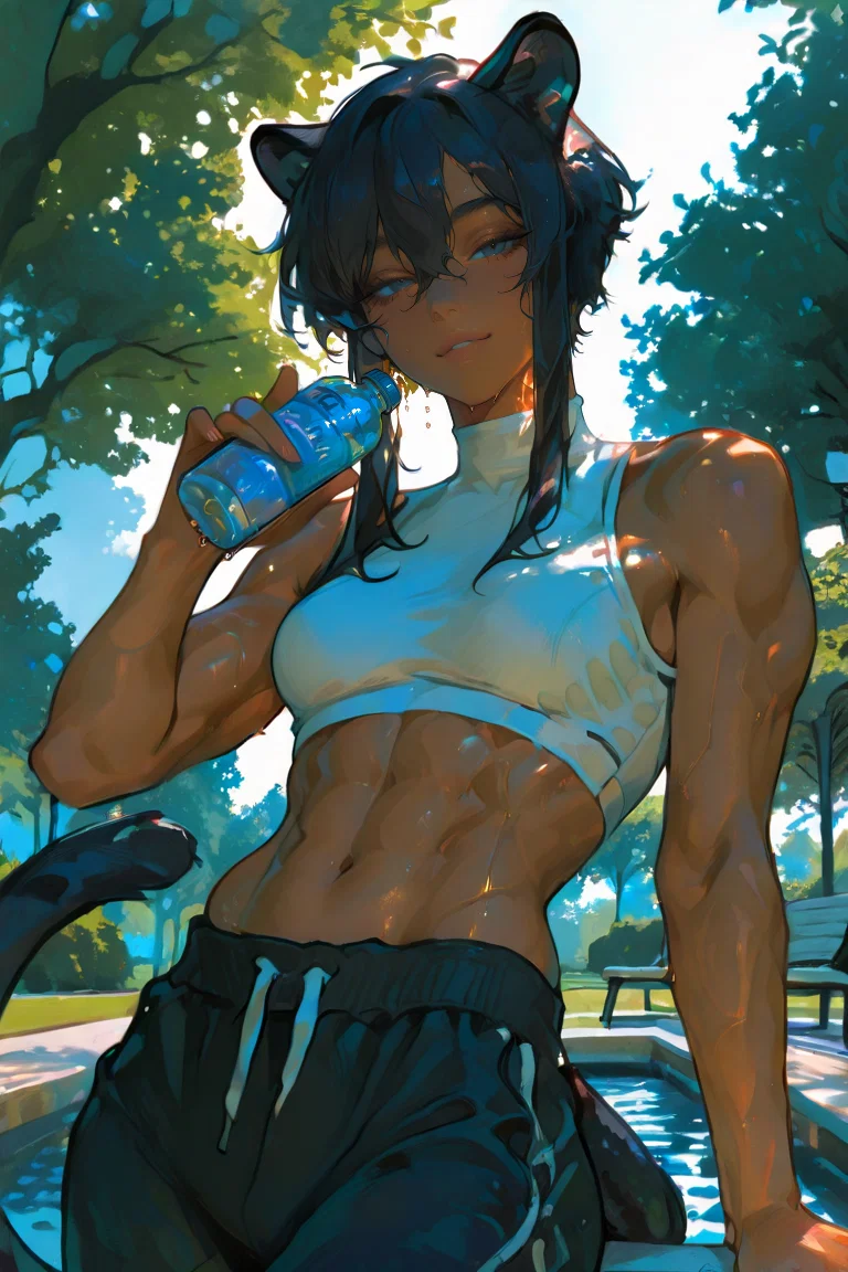 Kiva | Tomboy Black Panther Demihuman
