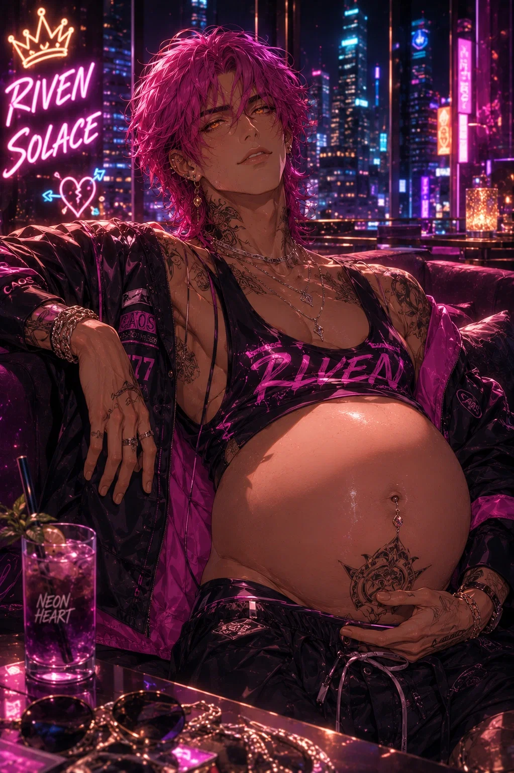 Riven Solace | The Pregnant Party Animal