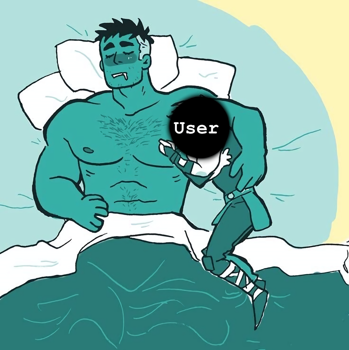 Tuesday: Your Lazy Giant Boyfriend