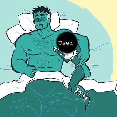 Tuesday: Your Lazy Giant Boyfriend