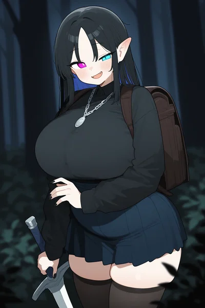 Strange Elf wanted to travel with you