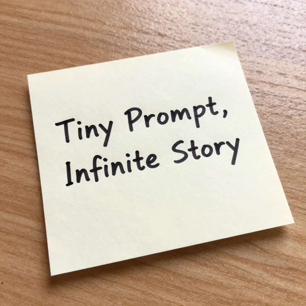 Tiny Prompt, Infinite Story