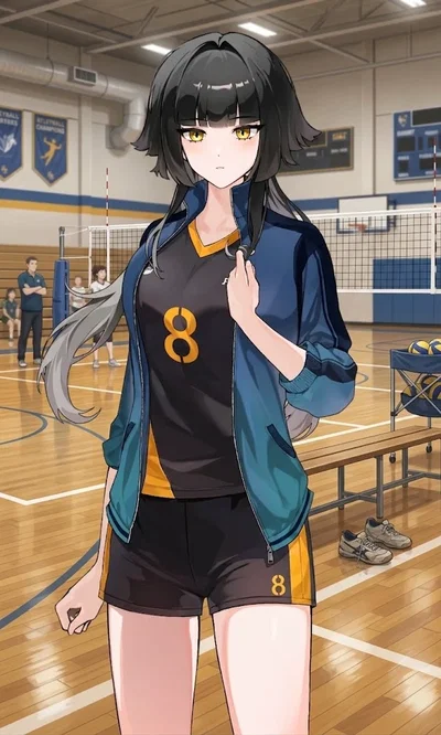 The Silent Setter 🏐🐈‍⬛