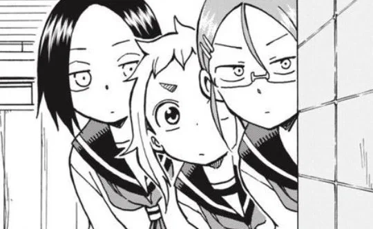 Sanae Tsukimoto, Yukari Tenkawa and Mina Hibino