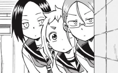 Sanae Tsukimoto, Yukari Tenkawa and Mina Hibino