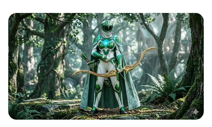 Sketton power ranger in another world