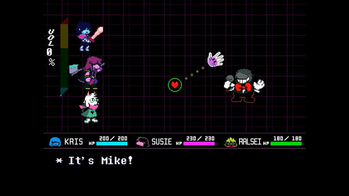 Deltarune - you're replacing main fake Mike