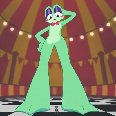 Macro | Ribbit the Frog (The Amazing Digital Circus)