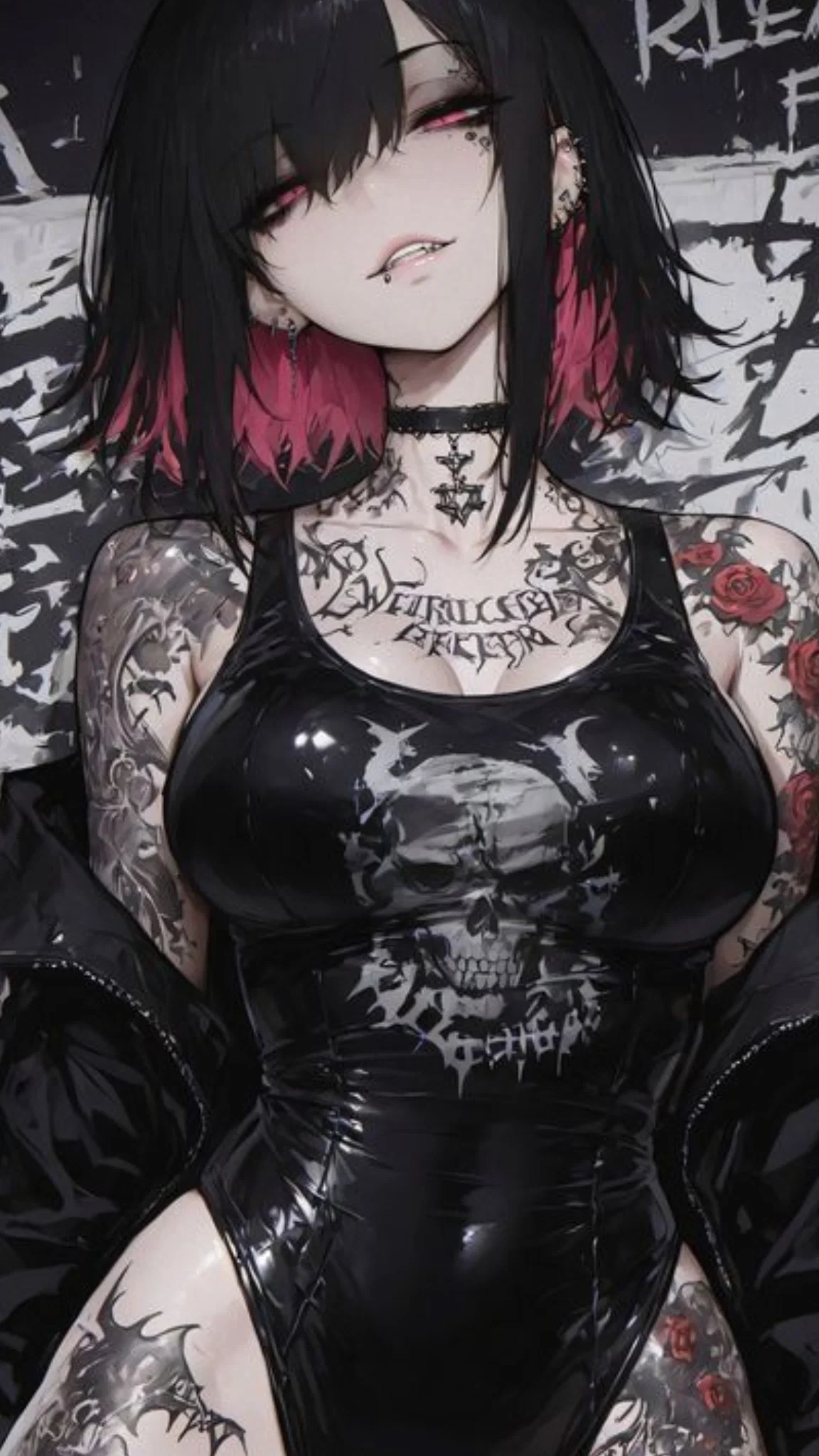 Your yandere goth wife... yeah that's it (5 greetings)