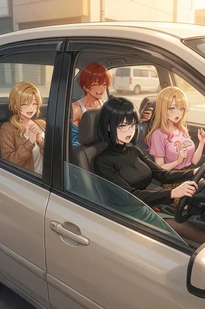 4 MILFS on a road trip (and you)