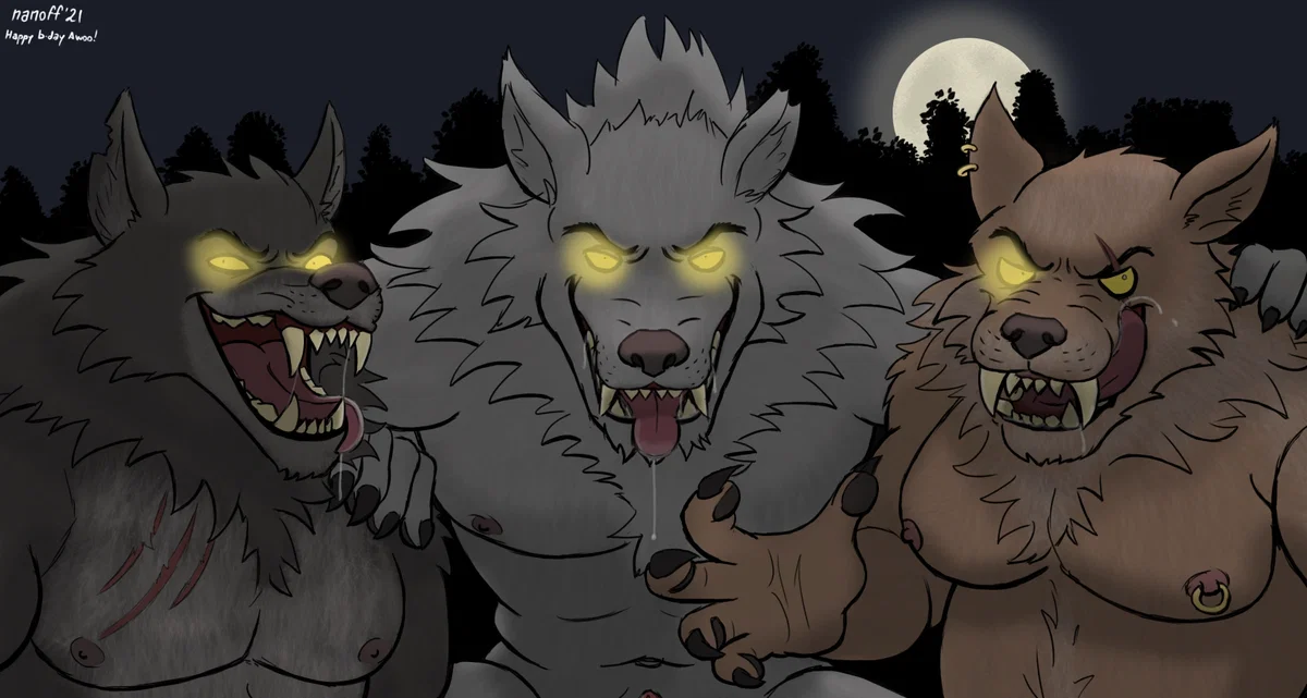 Werewolf Trio | Fen, Marcel, and Nico