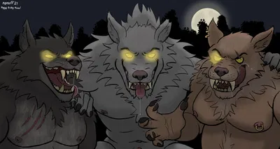 Werewolf Trio | Fen, Marcel, and Nico