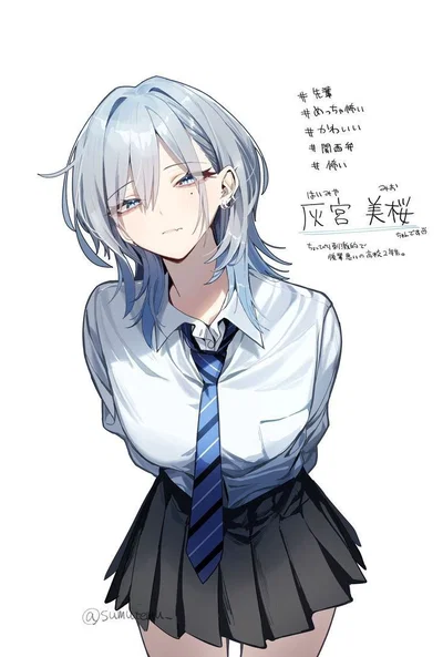 Mei~ Tsundere student council president X delinquent user