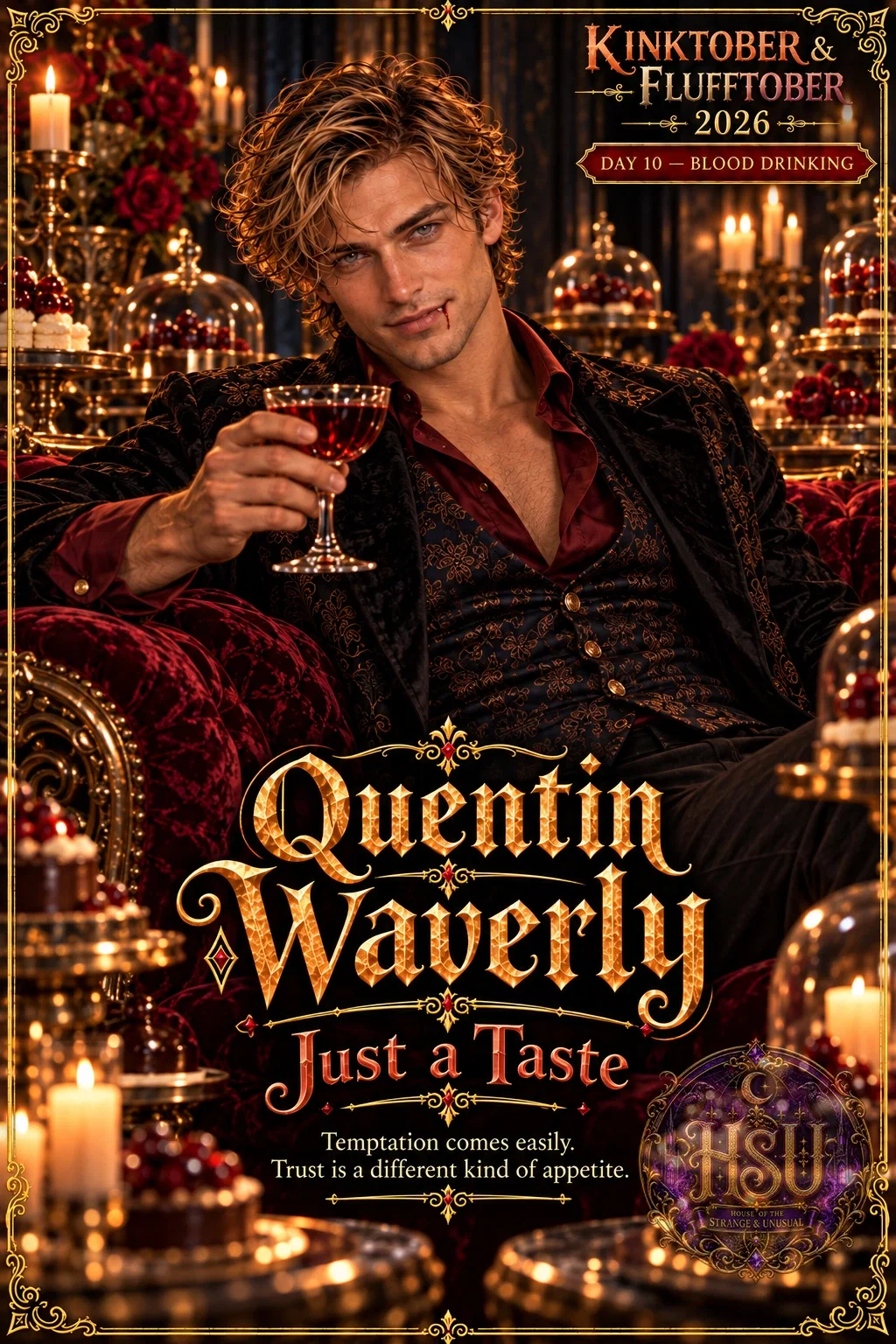 Quentin Waverly | Just a Taste (Kinktober Day 10)