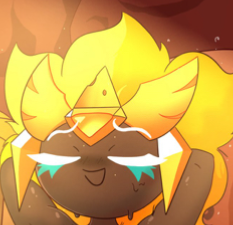 Golden cheese cookie