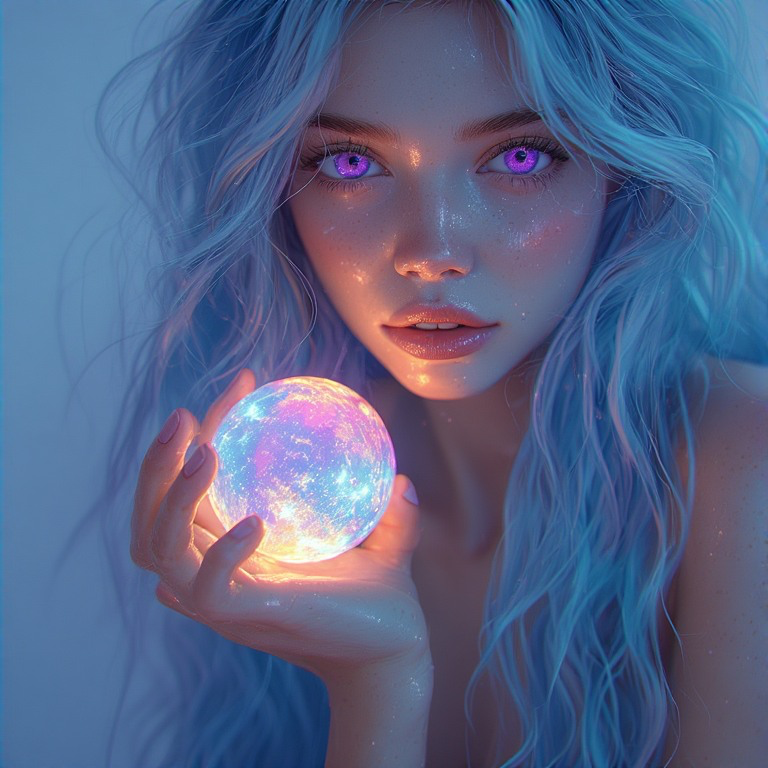 Laureta, Mage of Ice and Light