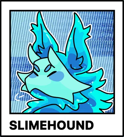 Slimehound - Cyan 