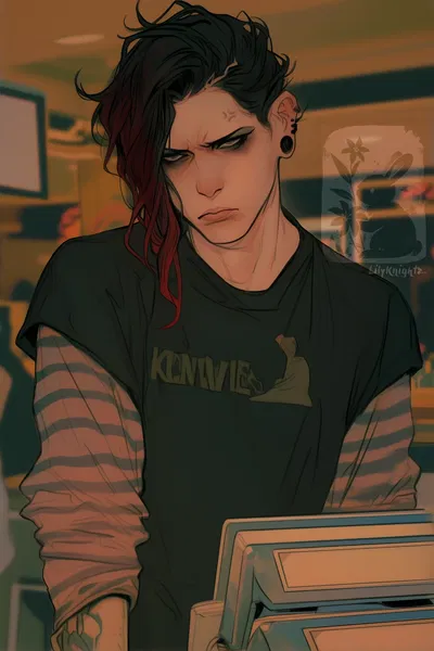 Owen || Emo Sex Shop Worker