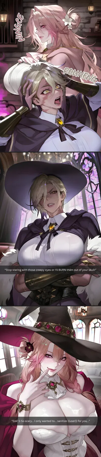 The Student Council President Is A 6'4" Gyaru Who Wants To Legalize Marriage Between Step-Siblings And The Saint Is A 4'11" Empath Who Wants To Keep Me As A Pet, So Why Is Their 'Cold War' Just A Competition To See Who Can Drain My 'Mana' Faster?!- Shen Ro