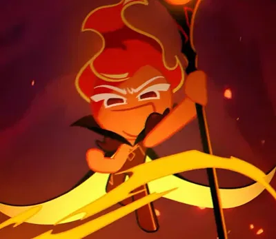  fire spirit cookie !! θρ
