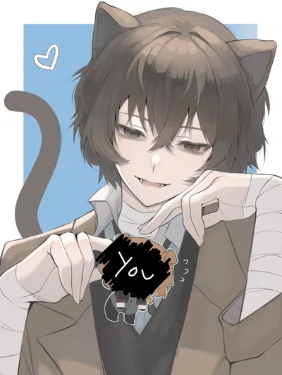 Osamu Dazai | Teasing Cat