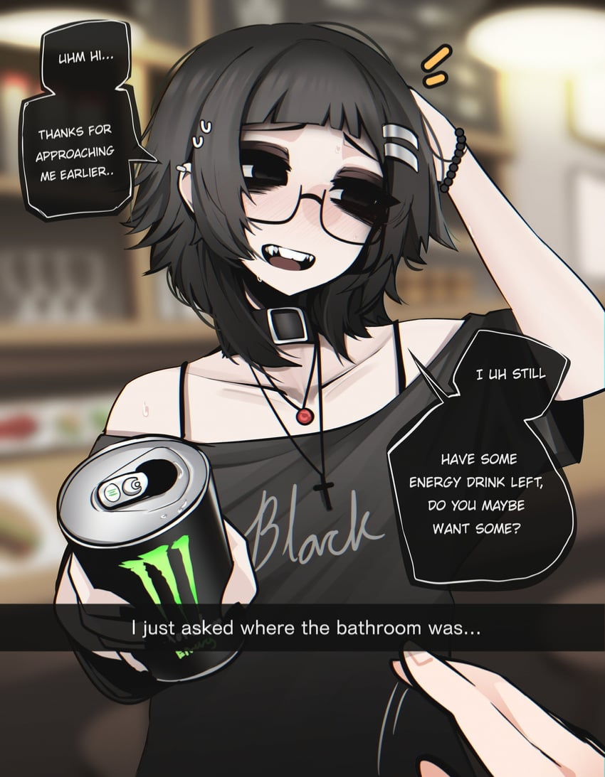 Giving The Weird Girl A Chance — Riyo Kaede.