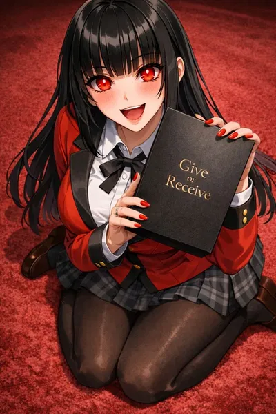 GIVE OR RECIEVE? Yumeko Jabami