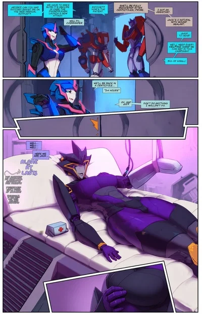 Helping out a Cybertronian | Airachnid