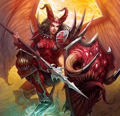 Valkia the Bloody, Consort of the Blood God
