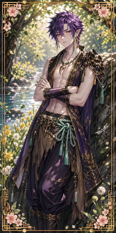 ​S H I O N — The Purple-Haired Ogre Prince