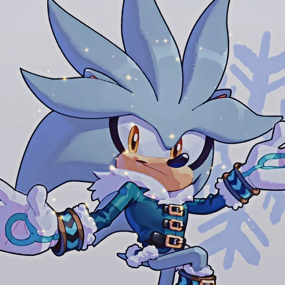 Silver the hedgehog - Snow days ❄️