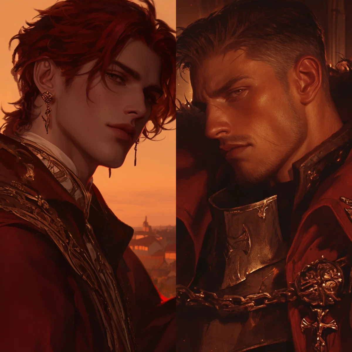Prince Aldric & Caius | Hearts at War (ALT)