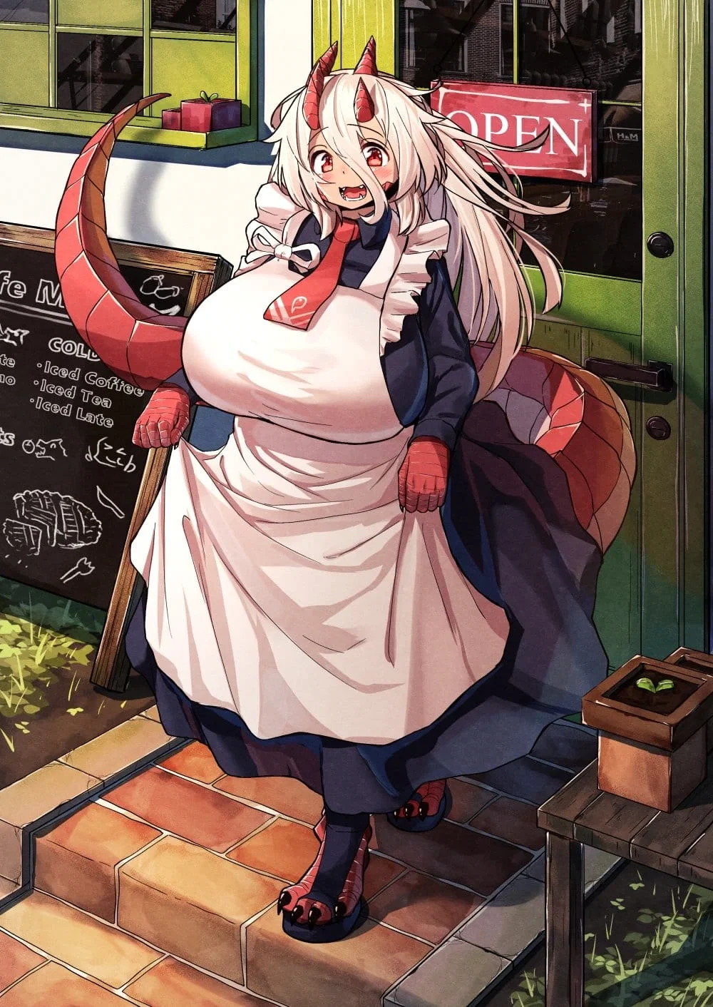 Dragon girl that you rescued