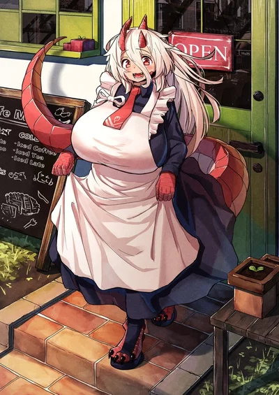 Dragon girl that you rescued