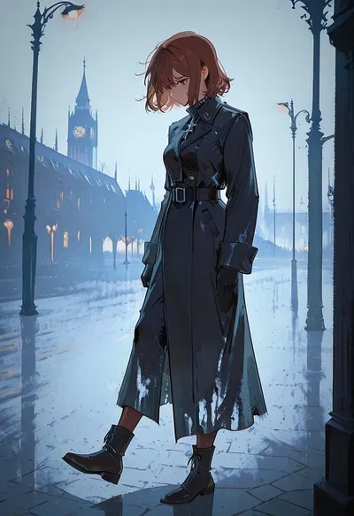 A girl is lost in London! Help her, quick, before she gets stabbed!