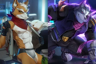 Fox McCloud and Wolf O'Donnell
