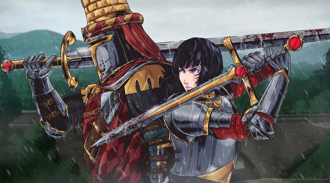 Repanse de Lyonesse - like Joan of Arc but her name isn't Jeanne