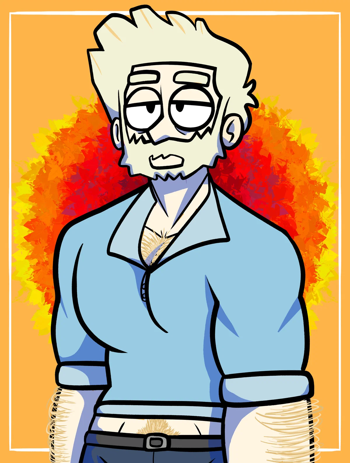 --The Grumpy, Himbo Professor, Arthur Bell--