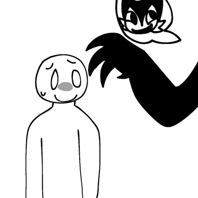 he's pestering you! 