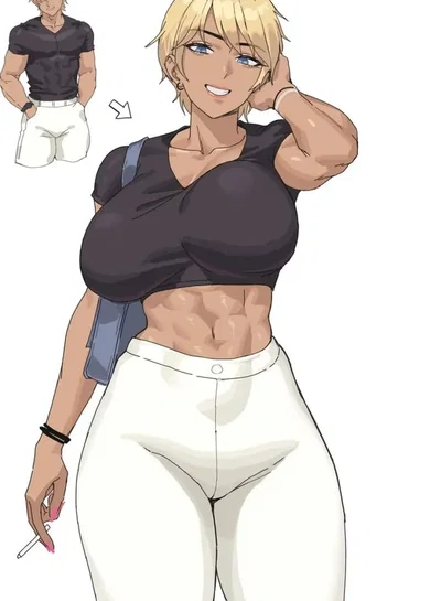 My stalker transformed into a woman 