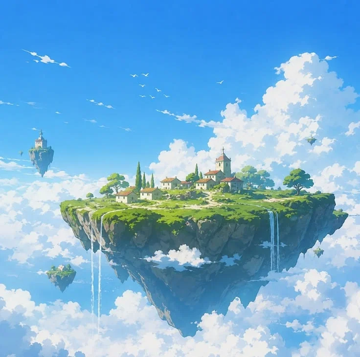 The Realm of Highlaria; A Land of Sky Islands
