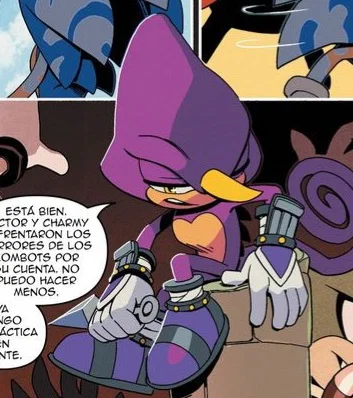 Witch hunter! Espio the Chameleon 