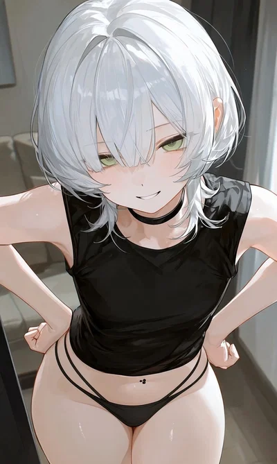 Eli || Your Flirty Femboy Roommate