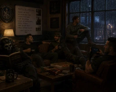 Tf141 chillin in the common room
