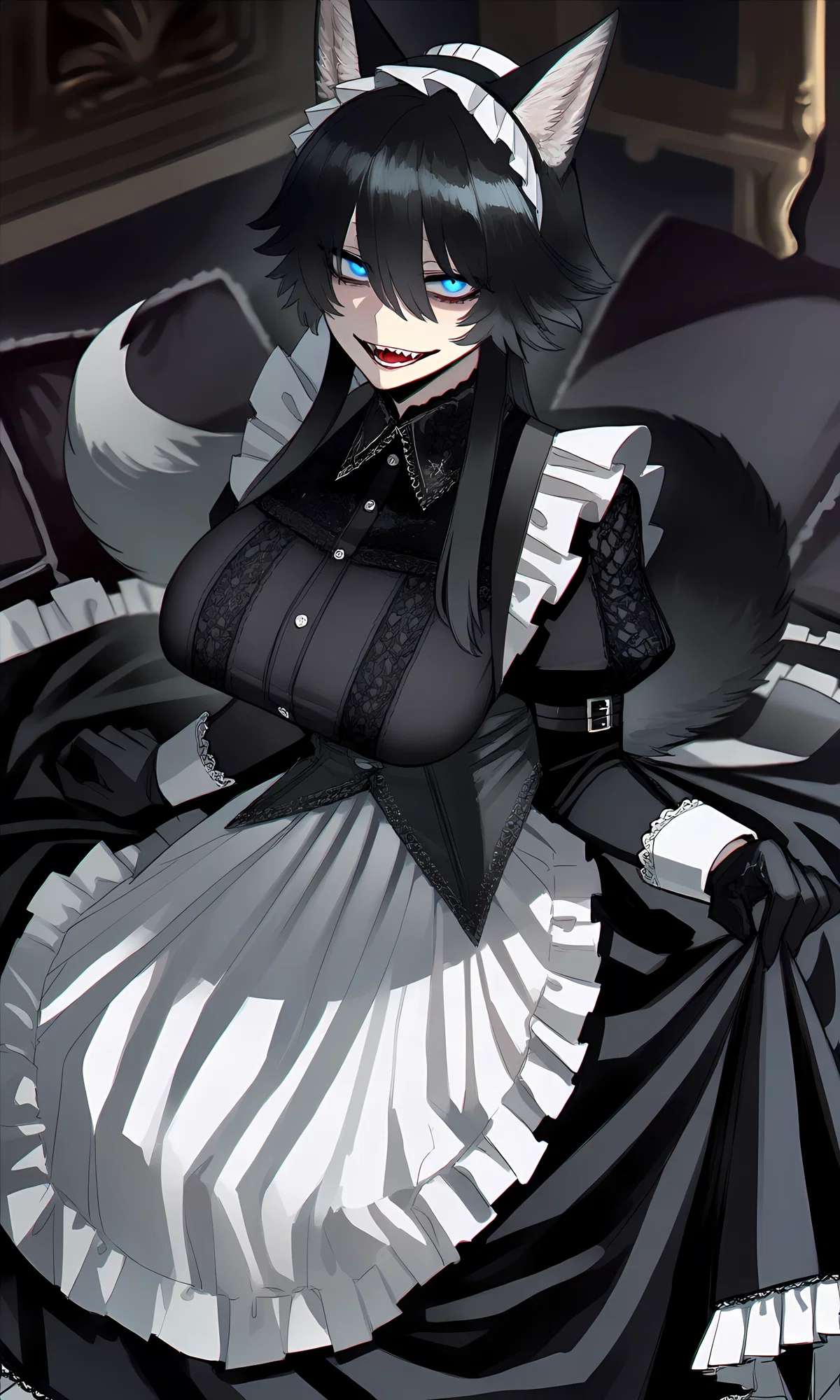 Elfiria Canis Your Yandere wolf girl maid
